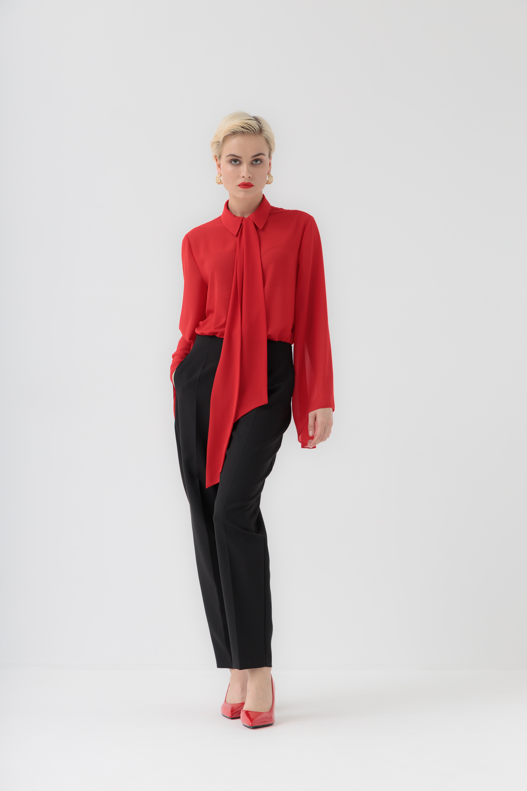 Блуза из шифона Кьянни Блуза из шифона Кьянни